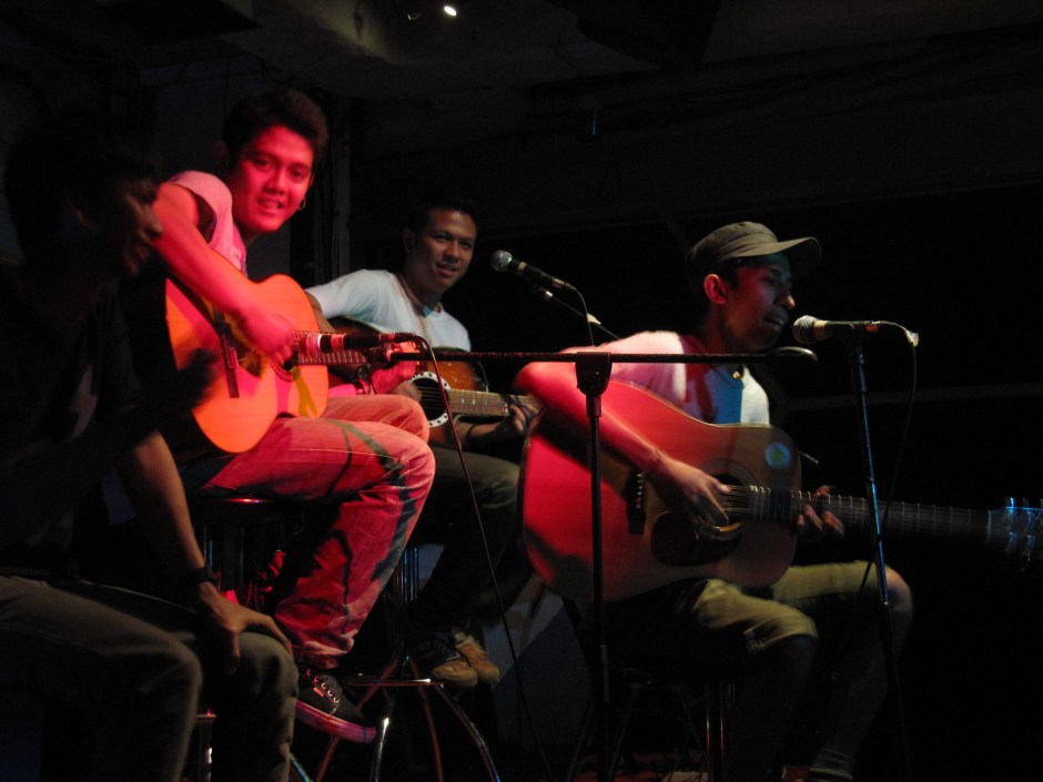 Brigel und Band in Jakarta