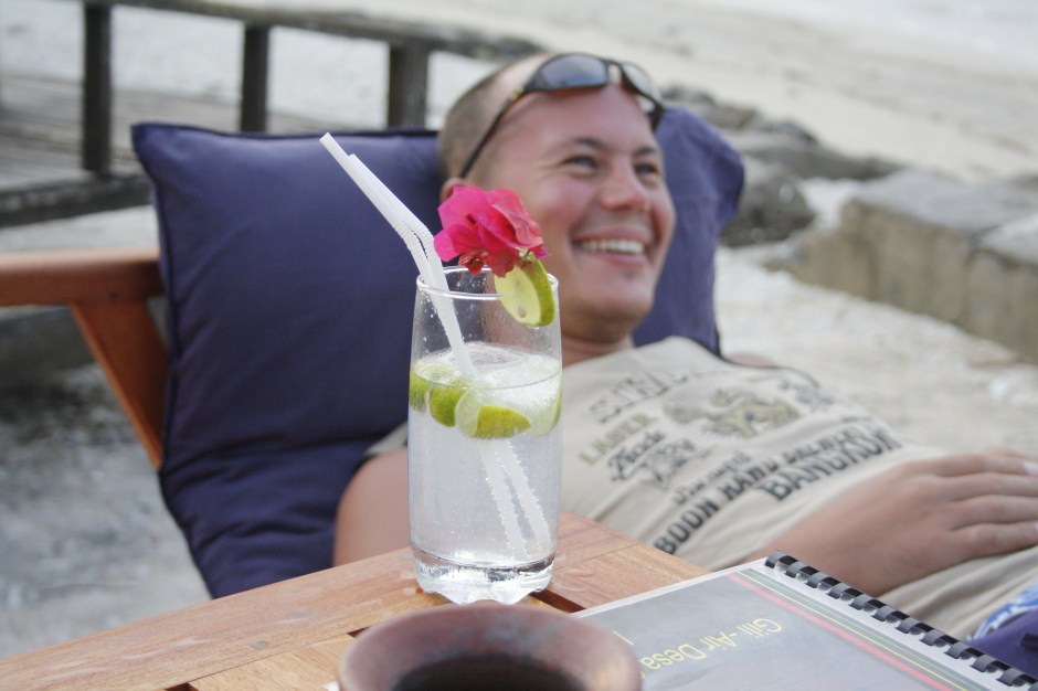 Sonne, Drinks und Meer